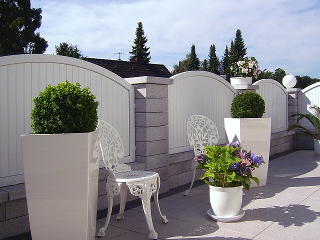 Balkone missel windschutz und sichtschutz aus aluminium und ...